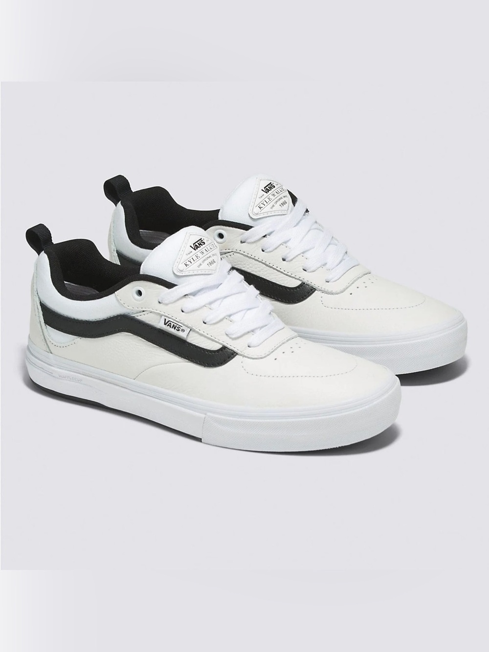 Vans Kyle Walker Leather True White/Black size 6.5 (men’s size)